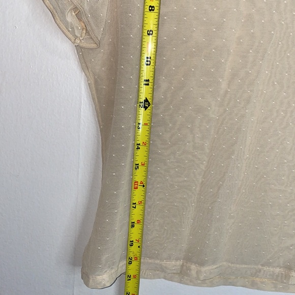 🦕Vintage Sheer Ralph Lauren short sleeved top! - Picture 9 of 10